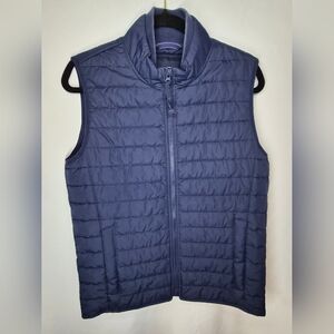 J. Crew Women's Navy Quilted Vest